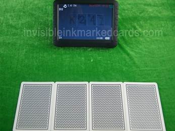 Fluorescent označené karty, Scanning Camera, Marked Cards