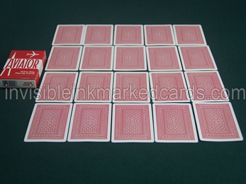 US Aviator Označené karty, US Series Označené karty, Označené karty